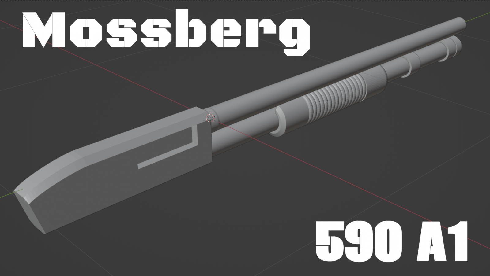 Mossberg 590 A1 greyscale.png